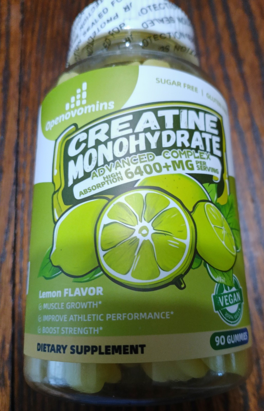 Creatine Monohydrate Advanced Complex High Absorbtion 6400+mg 11/2026