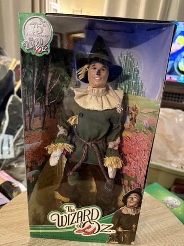 The Wizard of Oz 75th Anniversary Barbie Collector Pink Label Scarecrow Doll