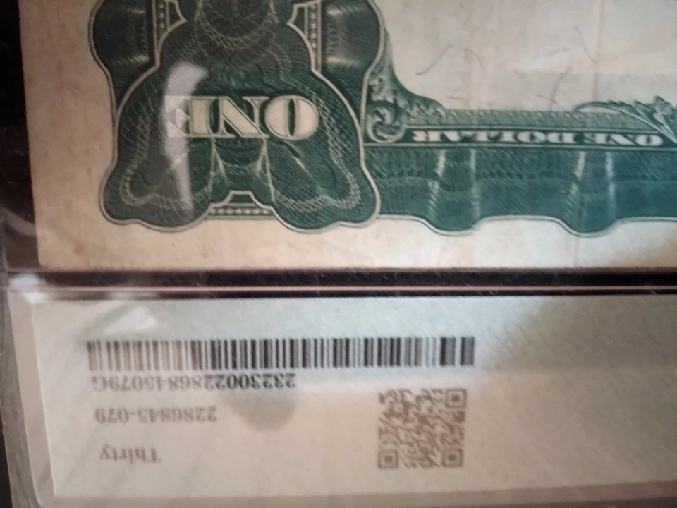 1899 $1 Black Eagle Silver Certificate PMG VF30 Fr 228 One Dollar *K235 - Image 3 of 4