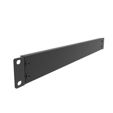 Black 1U Rack Mount Blank Panel Server Rack Enclosure Network Cabinet ABPA
