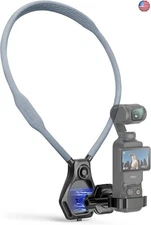 Magnetic Neck Holder for Action Camera Accessory, Comfortable Hands-Free Chest