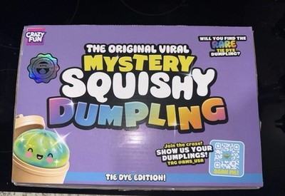 FULL ORIGINAL Case The Viral Mystery Squishy Dumpling TieDye Edition Sealed RMS