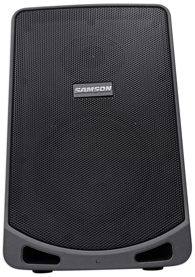 SAMSON XP106WDE 6" Recargable Bluetooth PA DJ Altavoz + Soportes + Auriculares + Micrófono + Estuche Foto 3 de 4
