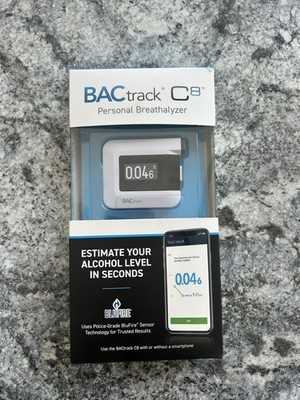 BACtrack C8 Bluetooth Personal Breathalyzer Brand New