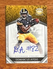 DeMarcus Ayers 2016 Crown Royale Rookie Autograph Steelers