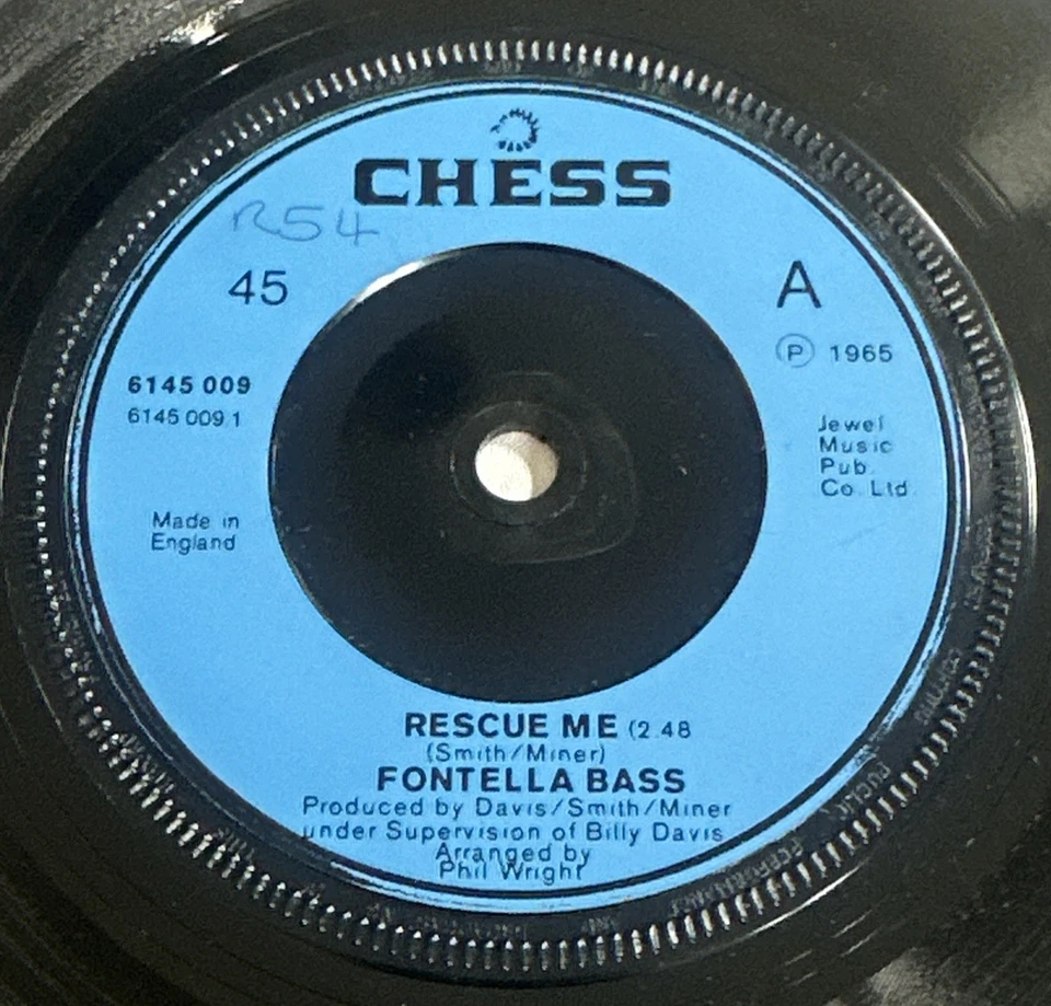 Fontella Bass - Rescue Me / Soul Of Man - Classic Soul 7" Vinyl Northern VG+ / M - Image 3 of 4