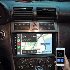 9 Carplay For Mercedes Benz C230 C280 C350 2005-2009 Car Stereo Radio Gps Navi 9 Carplay For Mercedes Benz C230 C280 C350 2005-2009 Car Stereo Radio Gps Navi