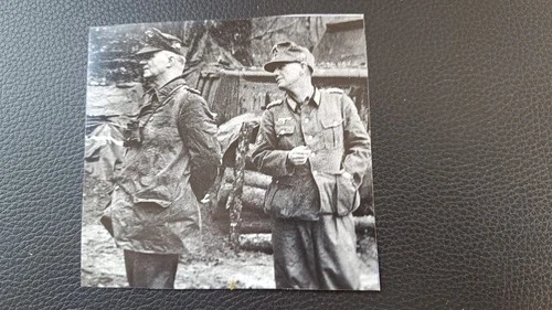 WW2 German Photo: Gebirgsjäger / Mountain Troops Generals Konrad & Kress