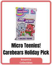Juguete de peluche Micro Teenies Care Bears edición navideña 3" "Tú eliges"