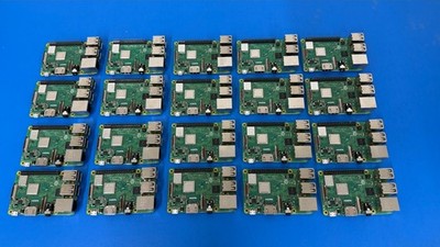 Group of 20 Raspberry Pi 3 Model 3B +