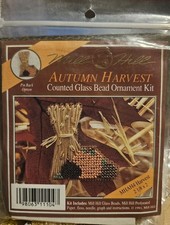 Vtg Mill Hill Autumn Harvest Counted Glass Bead Ornament Kit Halloween MHAH4