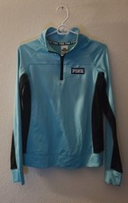 Pink Victoria Secret Ultimate 1/4 Zip Pullover Seafoam Green Black Size S