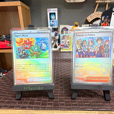 Pokemon TCG Prismatic Evolutions Trainer Holo Lot Poke Ball Ogre's Mask 118/131