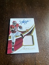 Bo Scarbrough 2018 Panini Immaculate Collection Rookie Auto Card /99 #136