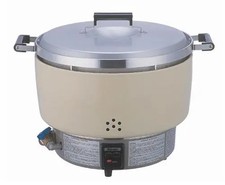 Rinnai RER55ASL 55 Cup Capacity Commercial Gas Rice Cooker Liquid Propane