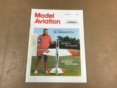 Vintage Model Aviation Magazine - July 1975