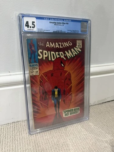 Amazing Spider-Man #50 (1967) CGC 4.5 OW Pages • 1st Kingpin / Selling Cheap