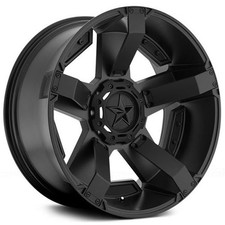 20x10 Xd Wheels Xd811 Rockstar Ii Matte Black Rims 5x127 Et-24 1pc