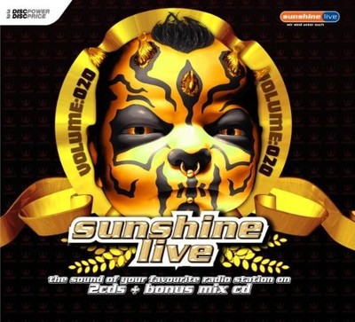 D J TIESTO FEAT COSMIC GATE TALLA 2XLC - Sunshine Live, Vol.20 - 3 CD - Import