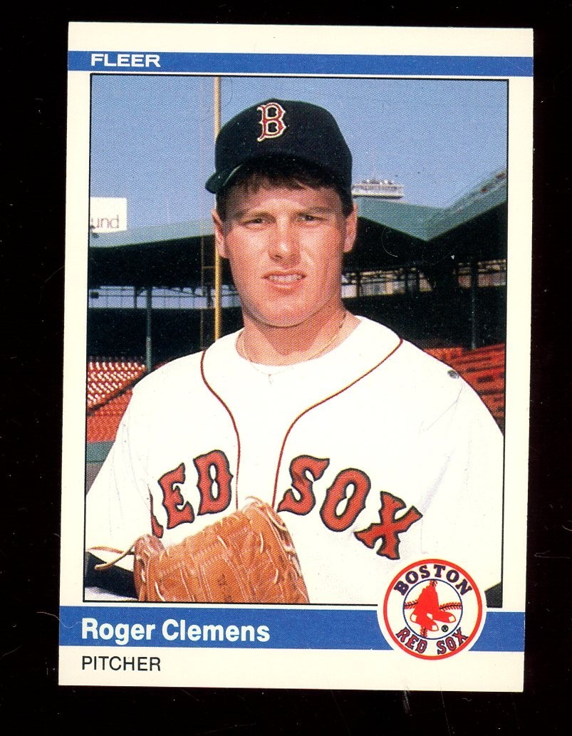 1984 Fleer Update #U27 Roger Clemens Boston Red Sox RC Rookie