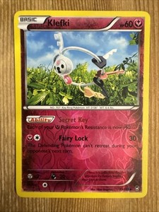 Pokemon Card Klefki 73/111 - Uncommon - Reverse Holo XY Furious Fists - LP 2014