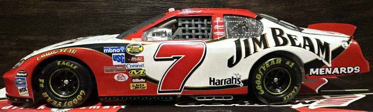 2005 Robby Gordon #7 Jim Beam Chevrolet Monte Carlo 1/24 Action