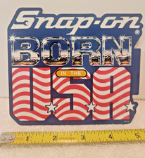 Vintage Snap-on Tools Decal Sticker- Born In The Usa U.s.a. Ssx-1433 Collectible