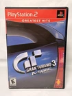 Gran Turismo 3: A-Spec Greatest Hits Sony Playstation PS2 Car Racing Video Game