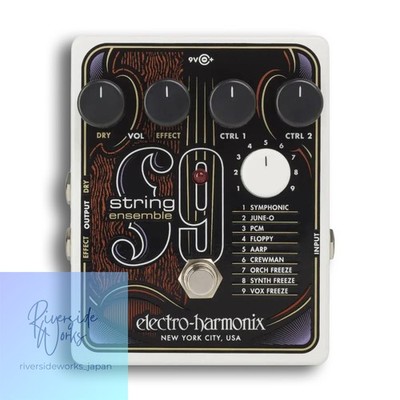 ELECTRO-HARMONIX STRING9-Saiten-Ensemble S9 Effektpedal für Gitarre