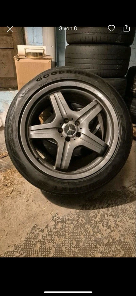 20 Zoll AMG Felgen Mercedes ML W164 Sommerreifen - Bild 3 von 4