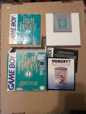 Final Fantasy Adventure (Nintendo Game Boy, 1991) With Box