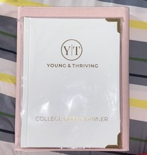 Young  Thriving: Sealed Yearly White College Planner Book