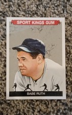 2023 Sportkings Volume 4 - Babe Ruth #144 Retail Profile, Green Background