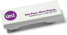 Uni Prepaid Portable Toll Pass by Works in 19 States Including FL, GA, NC, VA