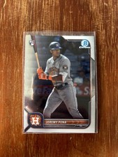 2022 Bowman Chrome Jeremy Pena RC