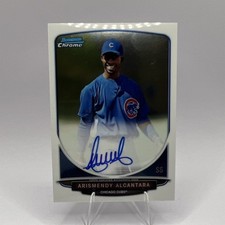 Topps 2013 Bowman Chrome Prospects Autographs Arismendy Alcantara #BCA-AAL Cubs