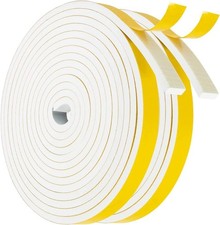 Dichtungsband T&uuml;rdichtung Selbstklebend 10mm(B) x6mm(D)/10m(L) f&uuml;r T&uuml;ren Fenster