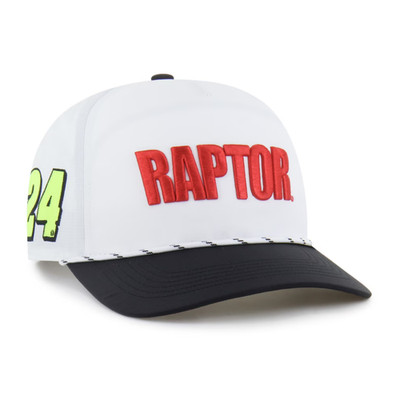 William Byron '47 Driver Hitch Rope brrr° Adjustable Hat - White