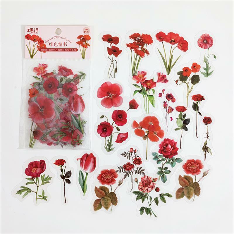 1set Plant Sticker Set (320 Pcs) Pressed Flower Resin Stickers, Transparent  Daisy, Tulip, Eucalyptus Leaf, Mushroom, For Scrapbooking Card Making  Journal Planner Pet Decorative Sticker, For Scrapbooking Craft Diy