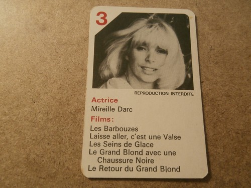 Carte Rookie Vintage 70s – Claude François & Michel Sardou – Deux Amis – Rare