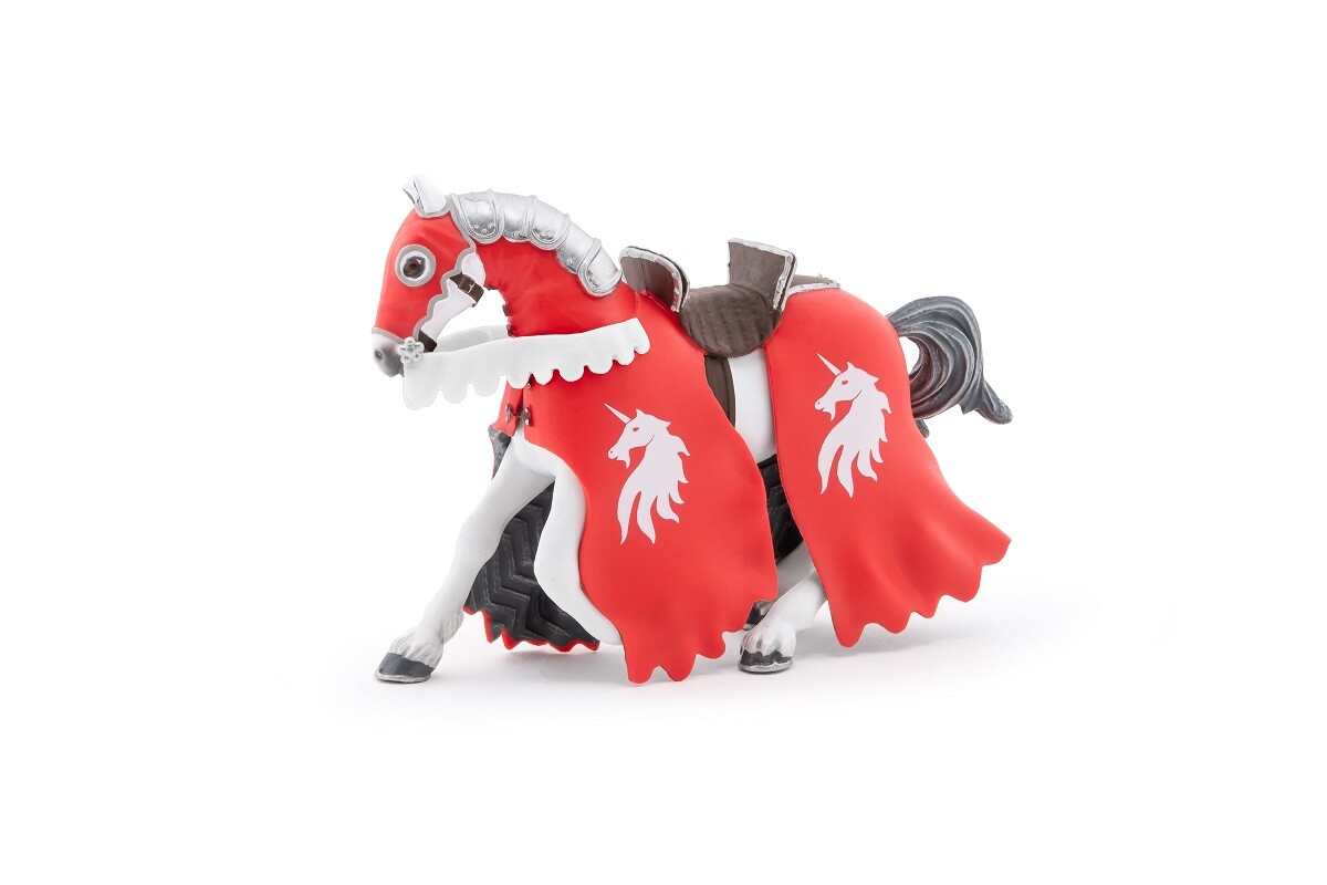Papo 39781 Unicorn Knight Horse With Lance 13 Cm Knight And Castles