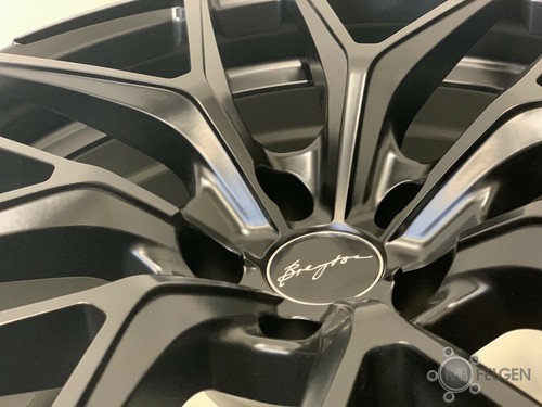 Breyton Hibonit Matt Black 8,5+10x20 Felgen BMW 3er 5er 6er 7er 8er X3 M4 M5 Z4 - Picture 6 of 6