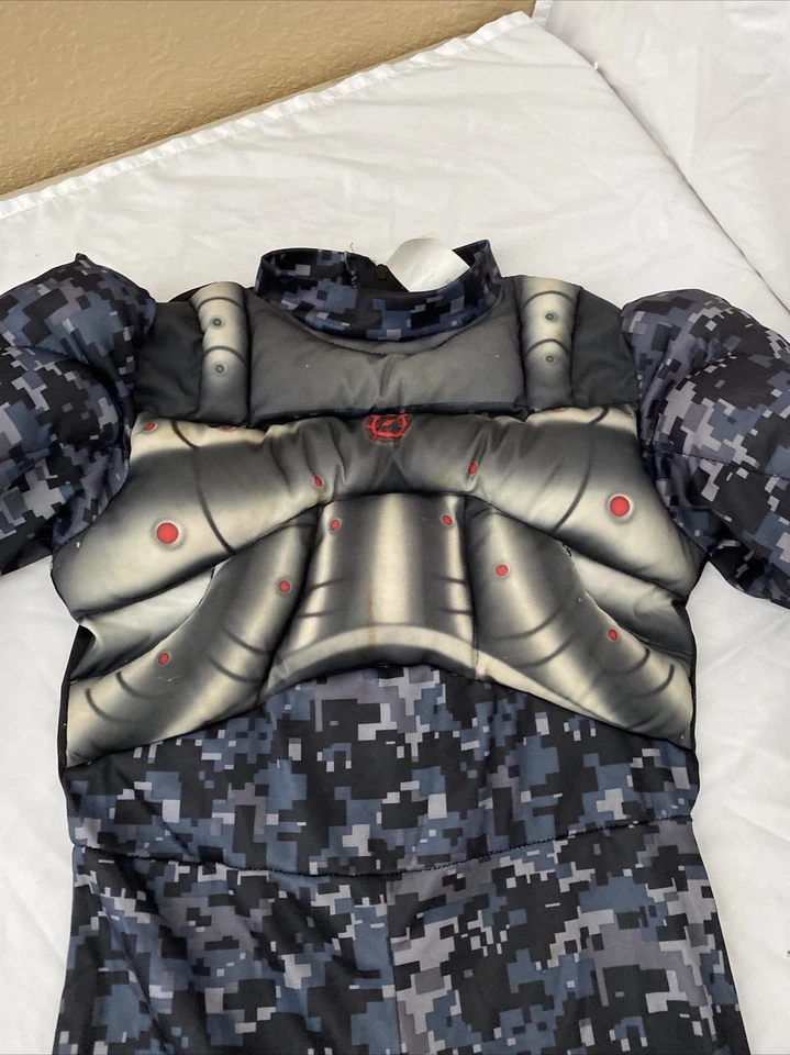 Fantasia camuflada Operation Rapid Strike Red Sector Recon masculina tamanho M - Imagem 2 de 4