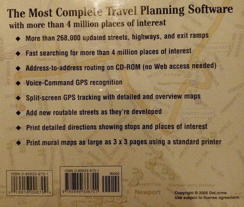 Delorme Street Atlas USA Map 2006 MINT SHIPS FAST/FREE #30 - Picture 2 of 2