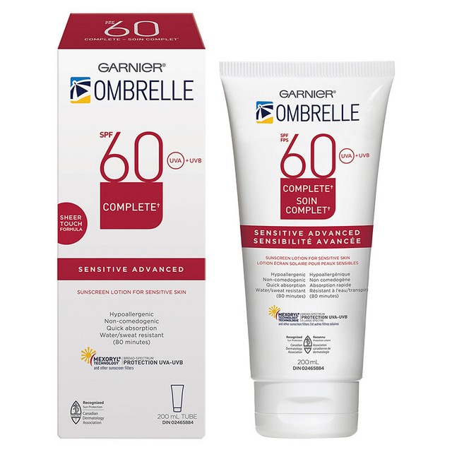 garnier sensitive skin sunscreen