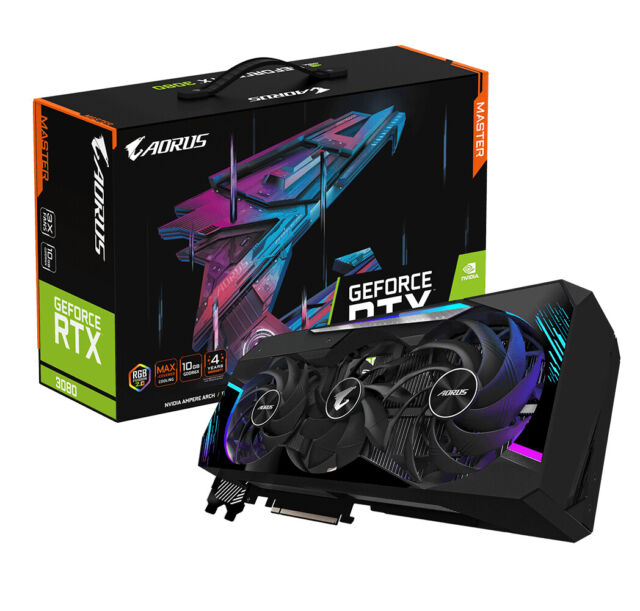 GIGABYTE AORUS MASTER RX6800XT 16GB (Used) Graphics Cards