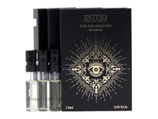 INITIO OUD FOR GREATNESS EDP 1.5ml .05fl oz x 3 COLOGNE PERFUME SPRAY SAMPLES