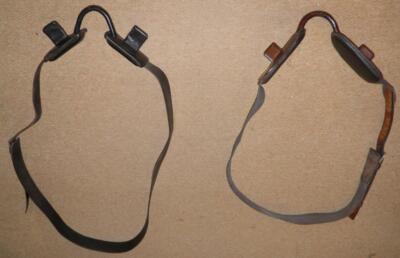 2 Vintage Leder Pferd Gewölbe Schnürsenkel/Rollen von Jeffries