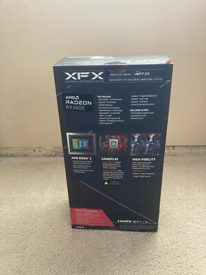 XFX Speedster SWFT 210 AMD Radeon RX 6600 Core Gaming 8GB GDDR6