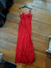 Long Red Formal Gown